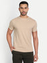 Men's Crew Neck STRUCTURED Tee Steel Grey